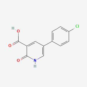 5-(4-Chlorophenyl)-2-hydroxynicotinic acid, 95%