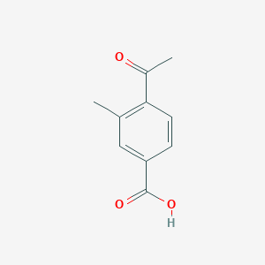 molecular formula C10H10O3 B6319567 4-Acetyl-3-methyl-benzoic acid CAS No. 55860-36-1