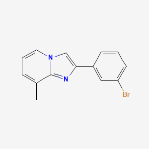 2-(3-Bromophenyl)-8-methylimidazo[1,2-a]pyridine