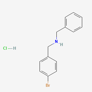 N-Benzyl-1-(4-bromophenyl)methanamine hydrochloride;  95%
