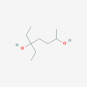 molecular formula C9H20O2 B6319963 5-Ethyl-2,5-heptanediol CAS No. 65387-24-8