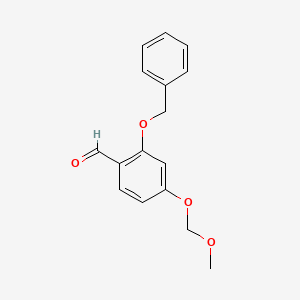 2-(Benzyloxy)-4-(methoxymethoxy)benzaldehyde