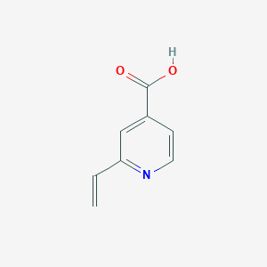 molecular formula C8H7NO2 B6320025 2-Vinylisonicotinic acid CAS No. 1211520-08-9