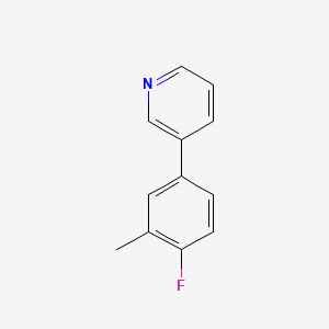 3-(4-Fluoro-3-methylphenyl)pyridine