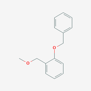 molecular formula C15H16O2 B6320085 1-(Benzyloxy)-2-(methoxymethyl)benzene CAS No. 128145-50-6