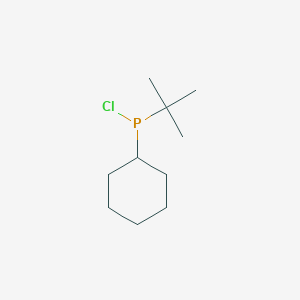 molecular formula C10H20ClP B6320098 t-Butylcyclohexylchlorophosphine;  98% CAS No. 1190014-10-8