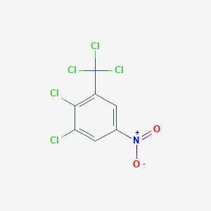 molecular formula C7H2Cl5NO2 B6320171 2,3-Dichloro-5-nitrobenzotrichloride CAS No. 337495-00-8