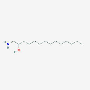 molecular formula C14H31NO B6320182 1-Amino-tetradecan-2-ol CAS No. 14627-63-5