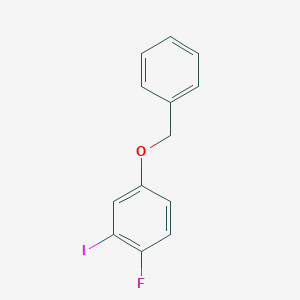 4-(Benzyloxy)-1-fluoro-2-iodobenzene