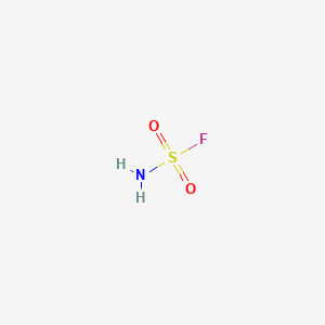 molecular formula FH2NO2S B6320210 Sulfamoyl fluoride, 98% CAS No. 14986-54-0