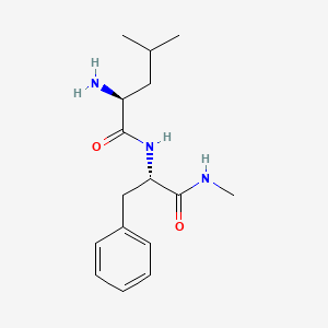 molecular formula C16H25N3O2 B6320242 L-Leucyl-L-phenylalanine methylamide CAS No. 169812-43-5