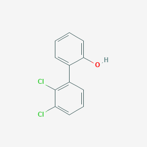 molecular formula C12H8Cl2O B6320272 2-(2,3-Dichlorophenyl)phenol, 95% CAS No. 666747-22-4