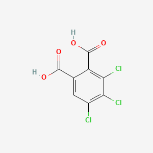 molecular formula C8H3Cl3O4 B6320279 3,4,5-Trichlorophthalic acid CAS No. 62268-15-9