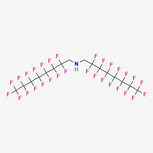 molecular formula C16H5F30N B6320328 Bis-(1H,1H-perfluorooctyl)amine CAS No. 3145-68-4