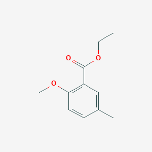 molecular formula C11H14O3 B6320494 2-Methoxy-5-methylbenzoic acid ethyl ester, 97% CAS No. 1071141-41-7