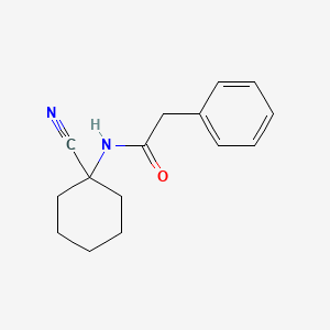 B6320553 N-(1-Cyanocyclohexyl)-2-phenylacetamide CAS No. 100957-36-6