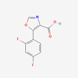 5-(2,4-Difluoro-phenyl)-oxazole-4-carboxylic acid, 95%