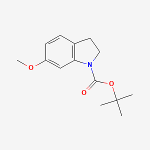 t-Butyl 6-methoxyindoline-1-carboxylate