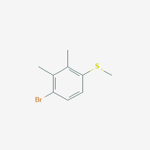 molecular formula C9H11BrS B6320819 (4-Bromo-2,3-dimethylphenyl)(methyl)sulfane CAS No. 250593-00-1