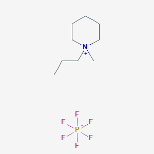 molecular formula C9H20F6NP B6320842 1-Methyl-1-propylpiperidinium hexafluorophosphate;  99% CAS No. 1426821-81-9