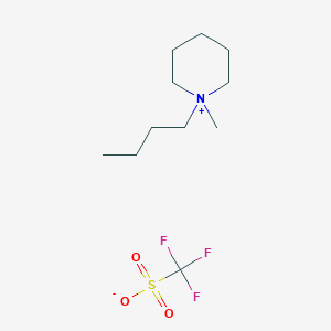 molecular formula C11H22F3NO3S B6320849 1-Butyl-1-methylpiperidinium triflate;  99% CAS No. 1357500-93-6