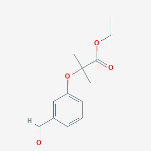 Ethyl 2-(3-formylphenoxy)-2-methylpropanoate