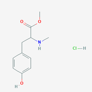 molecular formula C11H16ClNO3 B6320886 N-Me-Tyr-OMe HCl CAS No. 91280-29-4