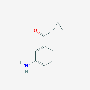 B063209 (3-Aminophenyl)(cyclopropyl)methanone CAS No. 162174-75-6