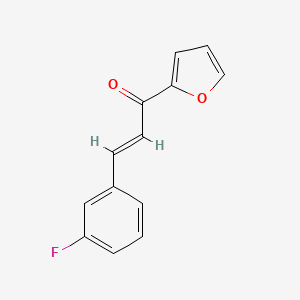 molecular formula C13H9FO2 B6320965 (2E)-3-(3-Fluorophenyl)-1-(furan-2-yl)prop-2-en-1-one CAS No. 1807617-37-3