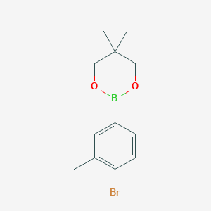 2-(4-Bromo-3-methylphenyl)-5,5-dimethyl-1,3,2-dioxaborinane