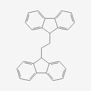molecular formula C28H22 B6321235 1,2-Bis(fluoren-9-yl)ethane CAS No. 3747-24-8