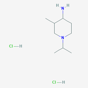1-Isopropyl-3-methyl-piperidin-4-ylamine dihydrochloride