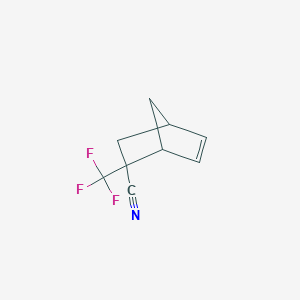 3-(Trifluoromethyl)-3-carbonitrile-bicyclo[2.2.1]hept-5-ene