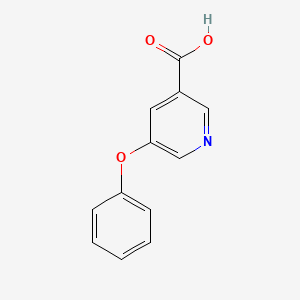 molecular formula C12H9NO3 B6321485 5-Phenoxypyridine-3-carboxylic acid CAS No. 668969-15-1