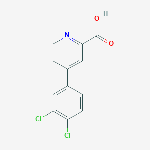 4-(3,4-Dichlorophenyl)picolinic acid, 95%