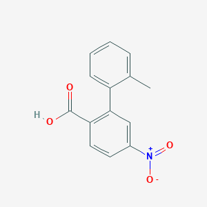 B6321673 2-(2-Methylphenyl)-4-nitrobenzoic acid CAS No. 191103-88-5