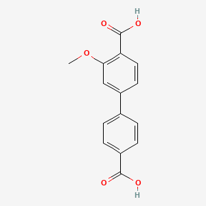 4-(4-Carboxyphenyl)-2-methoxybenzoic acid