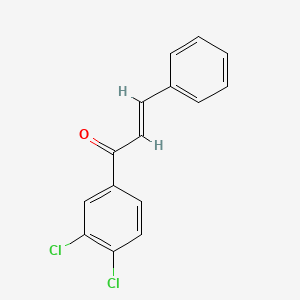 B6321723 (2E)-1-(3,4-Dichlorophenyl)-3-phenylprop-2-en-1-one CAS No. 144100-20-9