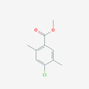 molecular formula C10H11ClO2 B6321732 Methyl 4-chloro-2,5-dimethylbenzoate CAS No. 1352887-69-4