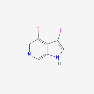 4-Fluoro-3-iodo-1H-pyrrolo[2,3-c]pyridine