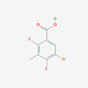 5-Bromo-2,4-difluoro-3-methylbenzoic acid