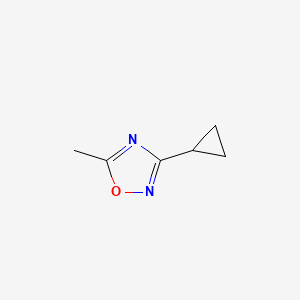 3-Cyclopropyl-5-methyl-[1,2,4]oxadiazole