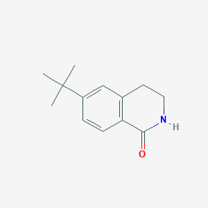 6-(tert-Butyl)-3,4-dihydroisoquinolin-1(2H)-one