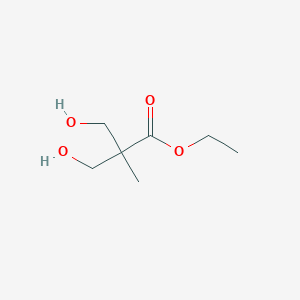 molecular formula C7H14O4 B6322009 Ethyl 2,2-bis(hydroxymethyl)propionate CAS No. 51689-18-0