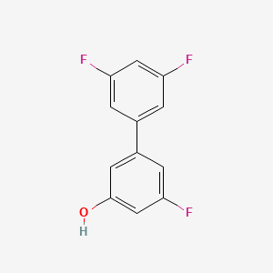 molecular formula C12H7F3O B6322010 5-(3,5-Difluorophenyl)-3-fluorophenol, 95% CAS No. 187392-73-0