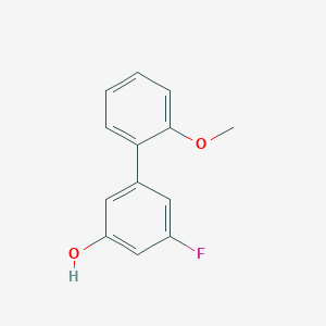 3-Fluoro-5-(2-methoxyphenyl)phenol, 95%