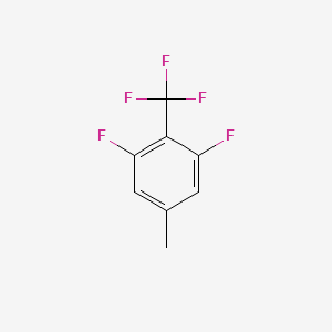 molecular formula C8H5F5 B6322101 3,5-Difluoro-4-(trifluoromethyl)toluene CAS No. 132992-35-9