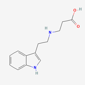 molecular formula C13H16N2O2 B6322103 3-{[2-(1H-Indol-3-yl)ethyl]amino}propanoic acid CAS No. 849616-15-5