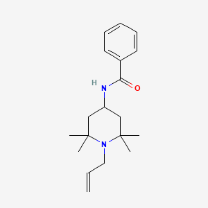 molecular formula C19H28N2O B6322139 N-(1-Allyl-2,2,6,6-tetramethyl-piperidin-4-yl)-benzamide CAS No. 66545-53-7