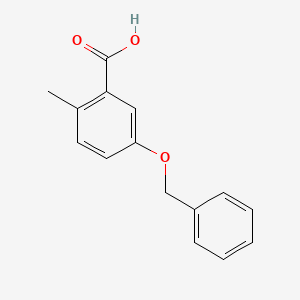molecular formula C15H14O3 B6322158 5-(Benzyloxy)-2-methylbenzoic acid CAS No. 1034026-17-9